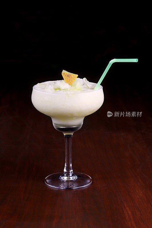 White Cocktail库存照片